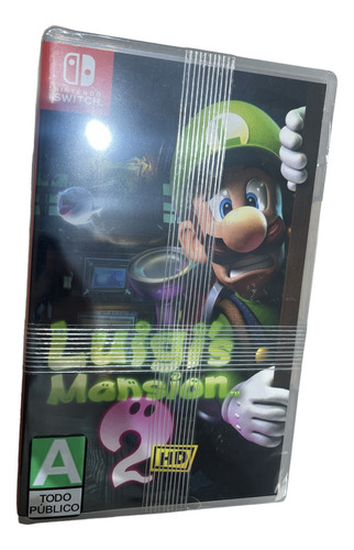 Luigis Mansion 2 Nintendo Switch Videojuego Físico Nuevo