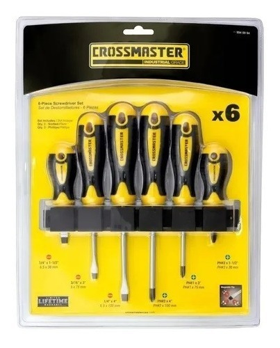 Set De Destornilladores X6 Crossmaster