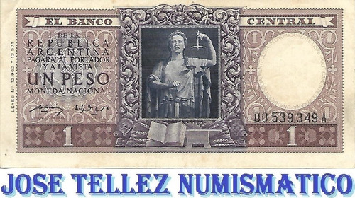 Bottero 1908 $ 1 Moneda Nacional Serie A Mb+ Palermo