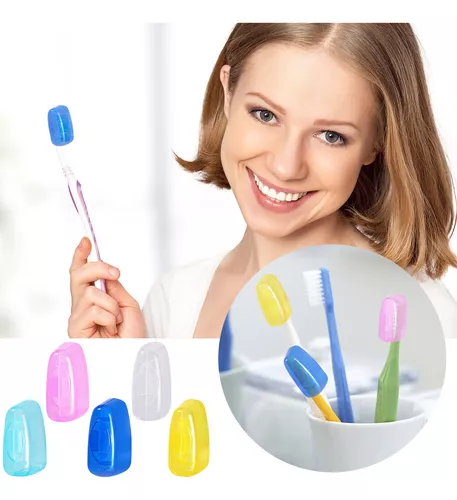  Protector de cepillo de dientes Clip de plástico para