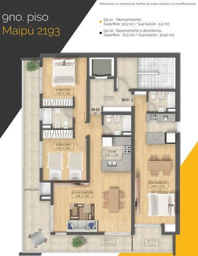 Imagen 8 de 15 de Departamento Monoambiente - Macrocentro
