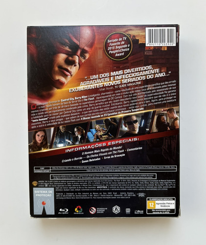 The Flash - Kit Blu-ray 1a Temporada + Dvd 2a, 3a E 4a Tempo (Usado)