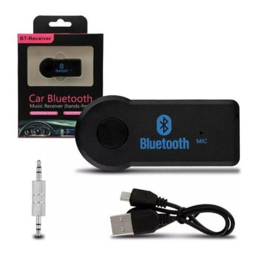 Receptor Auxiliar Car Bluetooth Plug Bt-350 