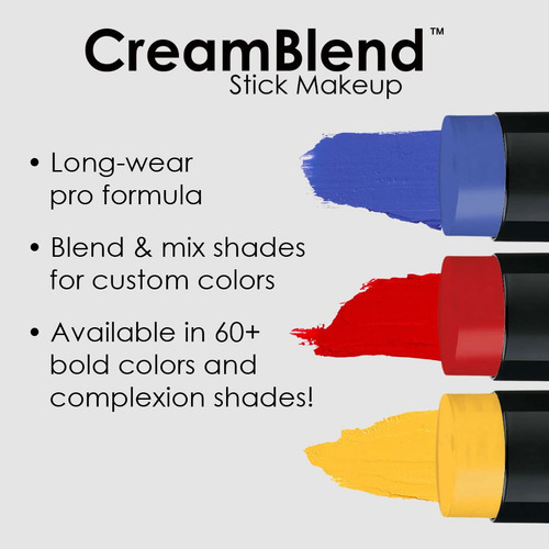 Crema De Maquillaje En Barra Mehron, Pintura Facial Y Corpor