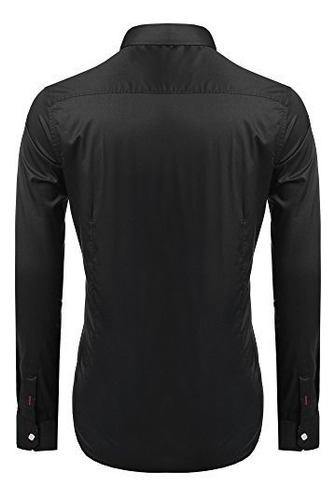Coofandy Camisa De Vestir Slim Fit Moda Camisa Casual,