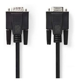 Imagen 2 de 6 de Cable Vga(h) A Vga/h) Hembra 1.8 Mts. -