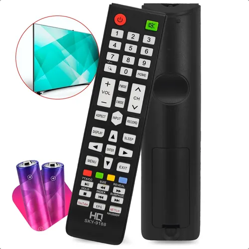 Controle Remoto Pra Tv Hqtv Hq Led Hqtv32hd 32'' Hd