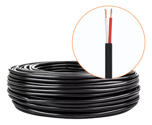 Cabo Pp Dmd 2x1,5mm Para Som Ambiente E Automotivo 50 Metros
