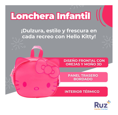 Lonchera Infantil Sanrio Hello Kitty 4 L