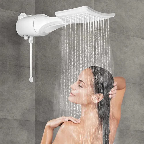 Chuveiro Ducha Lorenzetti Loren Shower Eletrônico Branco 6800w 220V