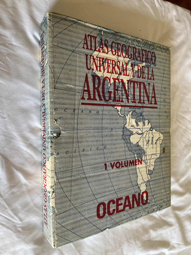 Atlas Geografico Universal Y De La Argentina Oceano 1 Vol