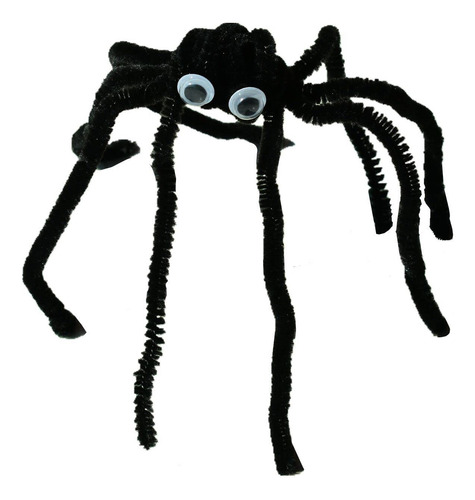 Limpiapipas Negros Con Tallos De Chenilla (paquete De 300) P