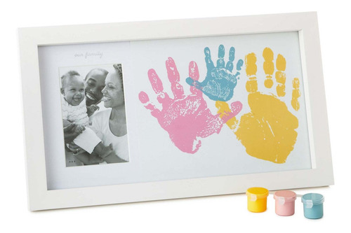 Our Family Handprint Picture Frame Kit, 4x6 Our Family Handp