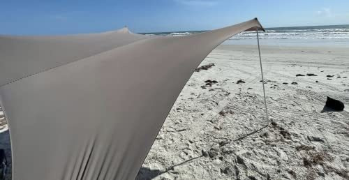 Otentik Beach Sunshade - Con Anclas De Bolsa De Arena 7fcbk