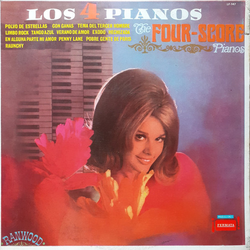 Vinilo Los 4 Pianos (the Four Score Pianos)