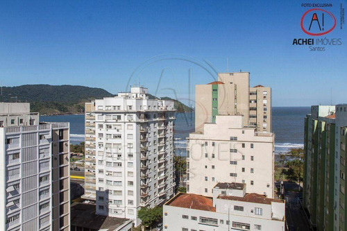 Imagem 4 de 30 de Cobertura Com 3 Dormitórios, 3 Suite, 2 Vagas Demarcas À Venda, 230 M² Por R$ 1.500.000 - Aparecida - Santos/sp - Co0113