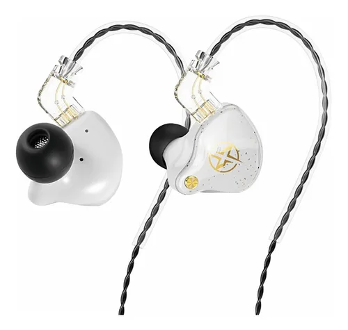 AURICULARES CON CABLE IN EAR L-204 EXTRA BASS NEGRO — Woofer