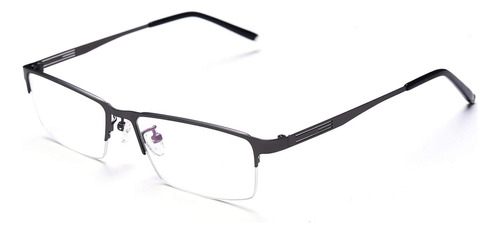 Lentes De Distancia Miopia De Medio Marco -2.25 Para Hombres