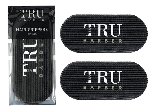 Sujetadores Tru Barber Grippers Barbería X 2 Negro Y Blanco