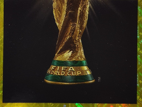 Figurinha Dourada Copa 2022 - Fwc 3 Taça Metade De Baixo
