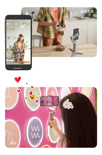 Estabilizador Gimbal 3 Ejes Plegable For Celular