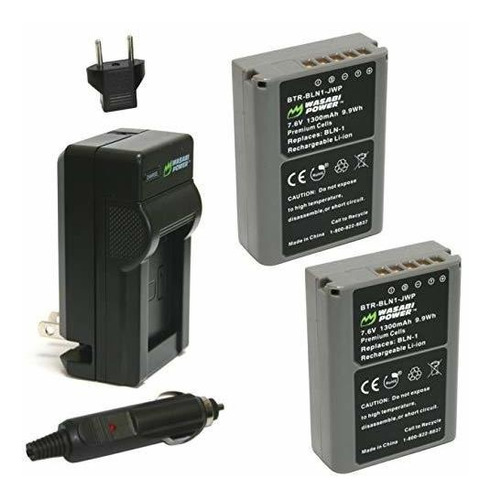 Batería De Cámara - Wasabi Power Battery (2-pack) And Charge