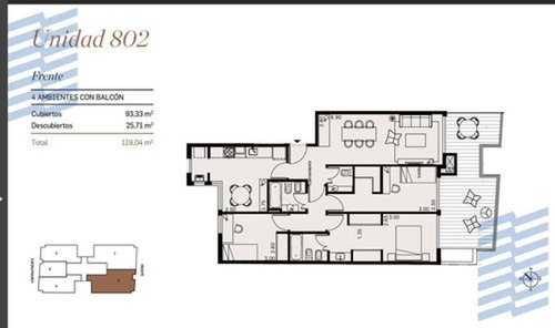  Colegiales - 4 Ambientes -full Amenities -  3/2026