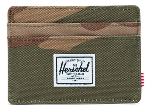 Billetera Herschel Charlie Rfid Woodland Camo 1 Unisex