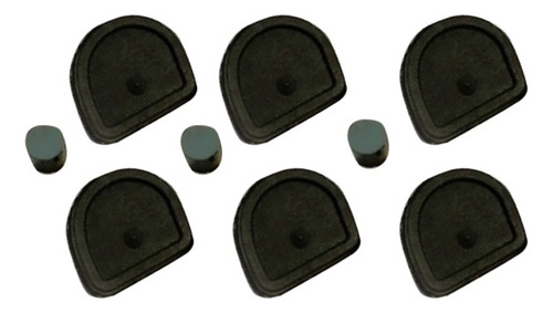 Set 9 Contragolpes Canasta Embrague Yamaha Dt125 175 Rx125