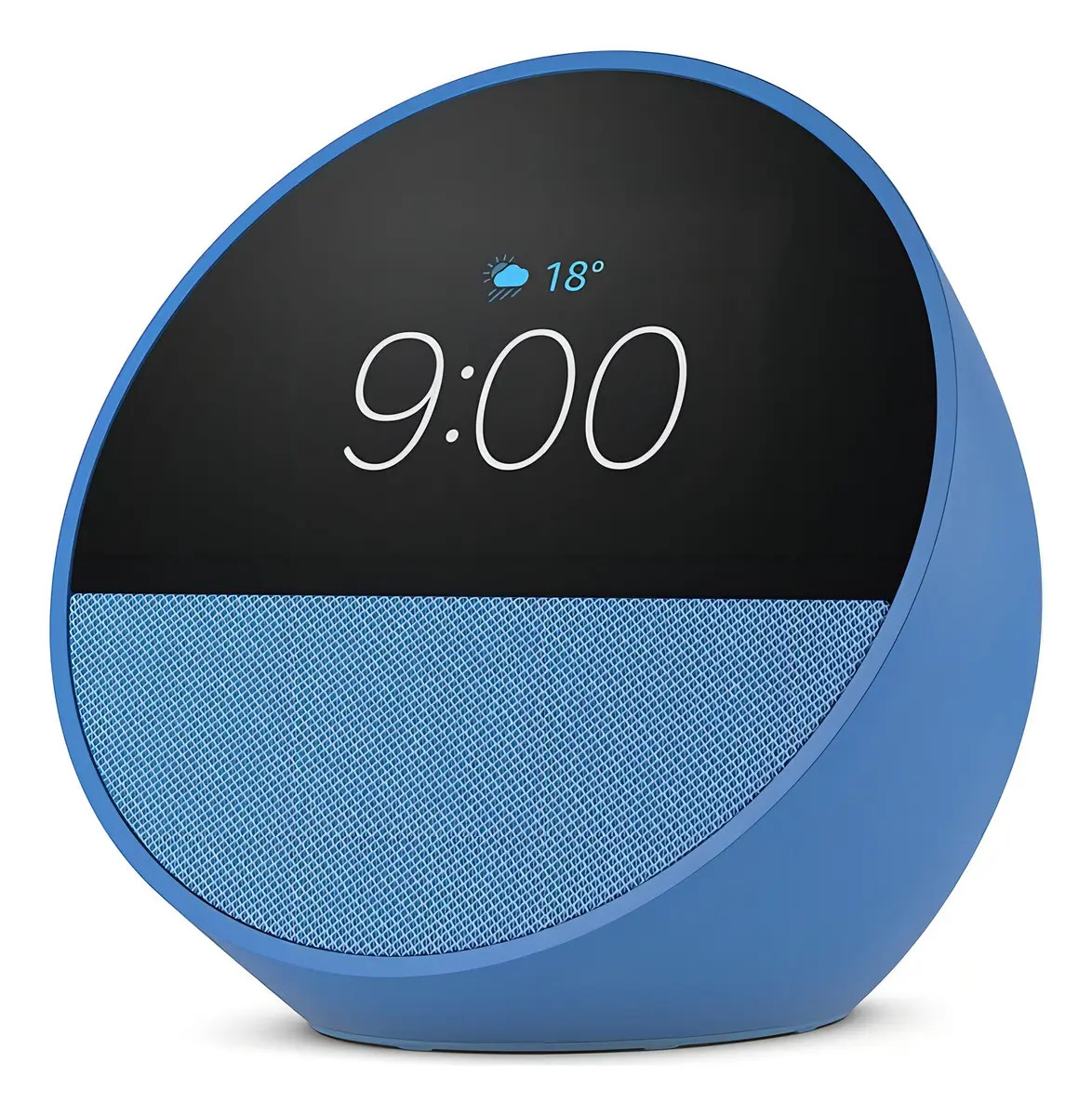 Alexa Amazon Echo SPOT Cor Azul Tela Touch com Relógio