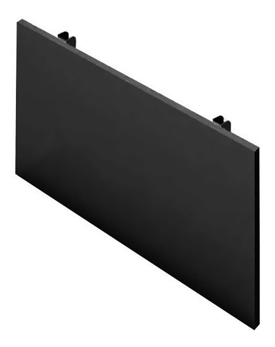 Imagem 2 de 4 de Mesa Dobrável De Parede 90x45cm Com Cantoneira Preta - Fico