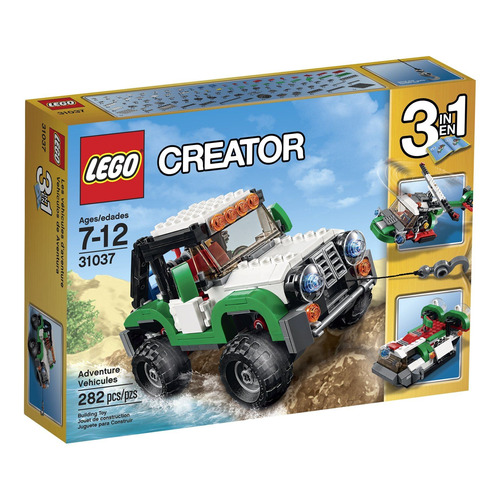 Kit De Construcción De Vehículos De Aventura Lego Creator