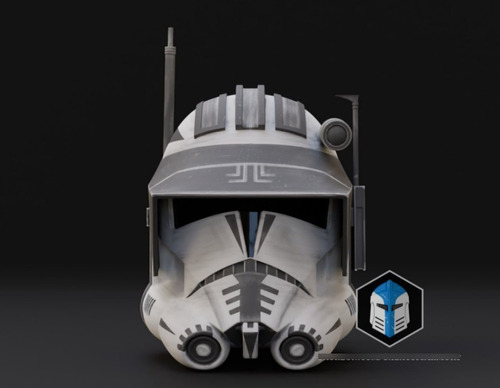 Archivo Stl Impresión 3d - Star Wars - Casco Helmet Phase 2 