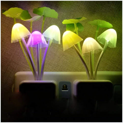 Paquete De 4 Luces Led De Noche Con Sensor Para Adultos Y Ni