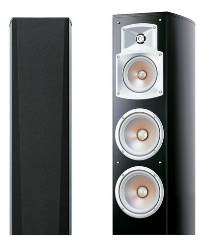 Caixa Torre Preta Yamaha Ns-555 3 Vias 250w C