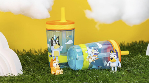 Set De Vasos Bluey Kelso De Zak Designs, 450 Ml, 2 Unidades,