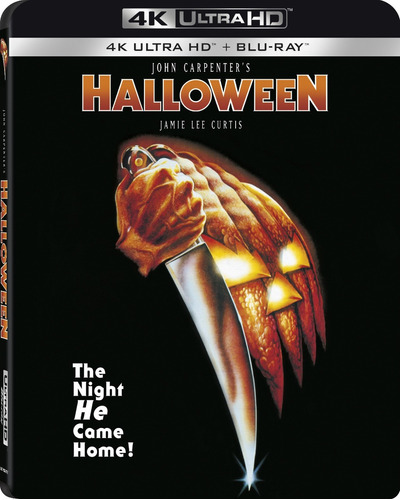Blu-ray 4k Halloween 1 [ Jamie Lee Curtis ] Lacrado 