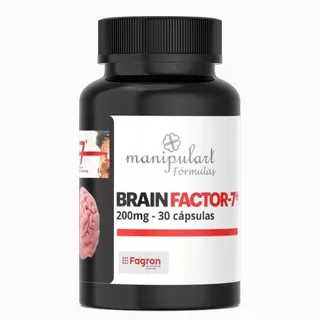 Brain Factor 7 Memória Aprendizado Fagron 200mg 30cps