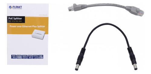 Divisor Poe+ Planet 12v/5v In-48-56v 25w 802.3at Clickbox