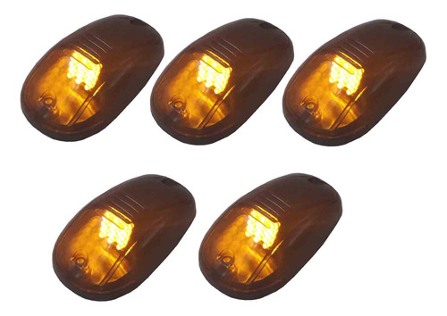 Henkeyi 5 Luz Marcadora Cabina Para Agujero Delantero 12 Led