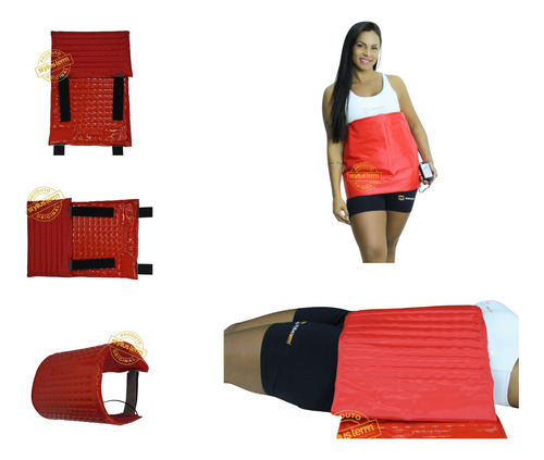 Cinta Térmica Com Infravermelho Bivolt 80x35cm Redutora De M