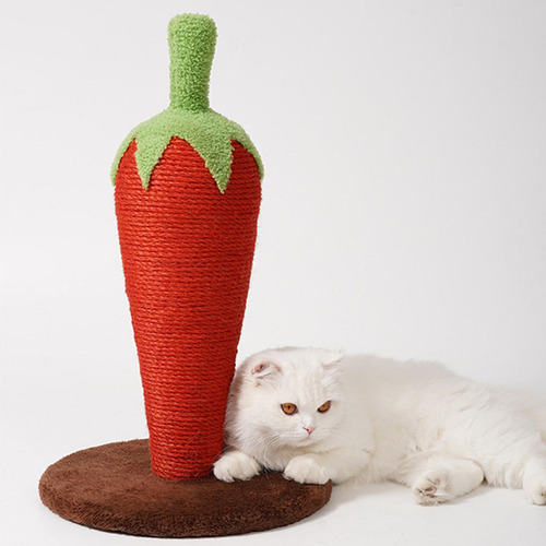 , Poste De Rascado Para Gatos Zanahoria Decorativa Grind