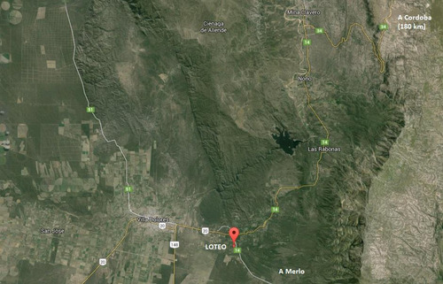 Último Terreno Plano Disponible A La Venta Entre Villa De Las Rosas Y San Javier, Traslasierra
