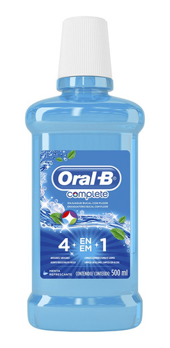 Enjuague Bucal Oral-b Complete Menta Refrescante 500ml