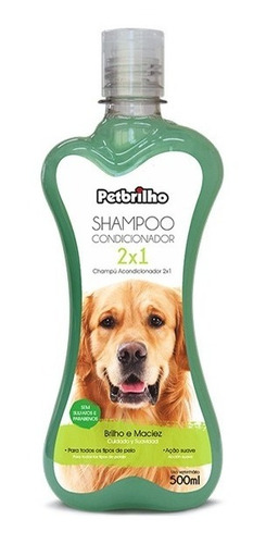 Shampoo 2 En 1  Para Perros Y Gatos 500ml Petbtill Pethome