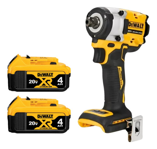 Chave De Impacto Dcf922 1/2 Brushless + 1 Bateria 4ah Dewalt