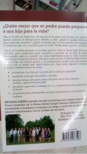 El Padre Y Sus Hijas, De Michael Farris. Editorial El Hogar Educador En Español