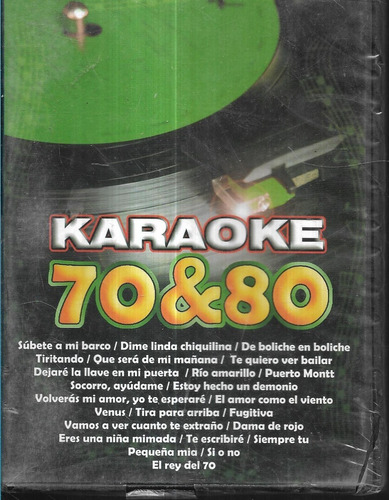 Francis Smith Cris Manzano Album Karaoke 70 & 80 Dvd