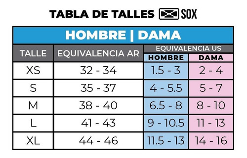 Imagen 3 de 4 de Media Poliamida Soquete Deportiva Unisex T: 38 A 46 Sox 203