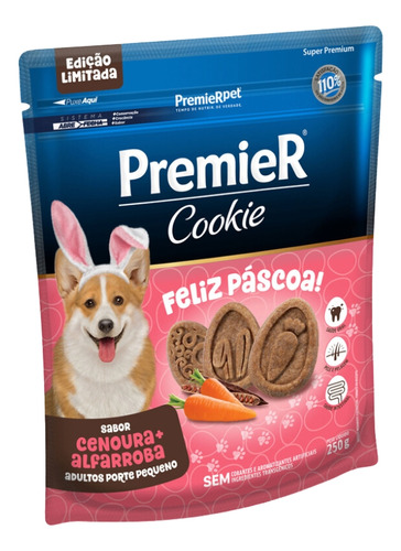 Cookie Cães Adultos Páscoa 250gr Edição Limitada Premier